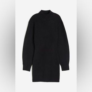 Mock Turtleneck Dress